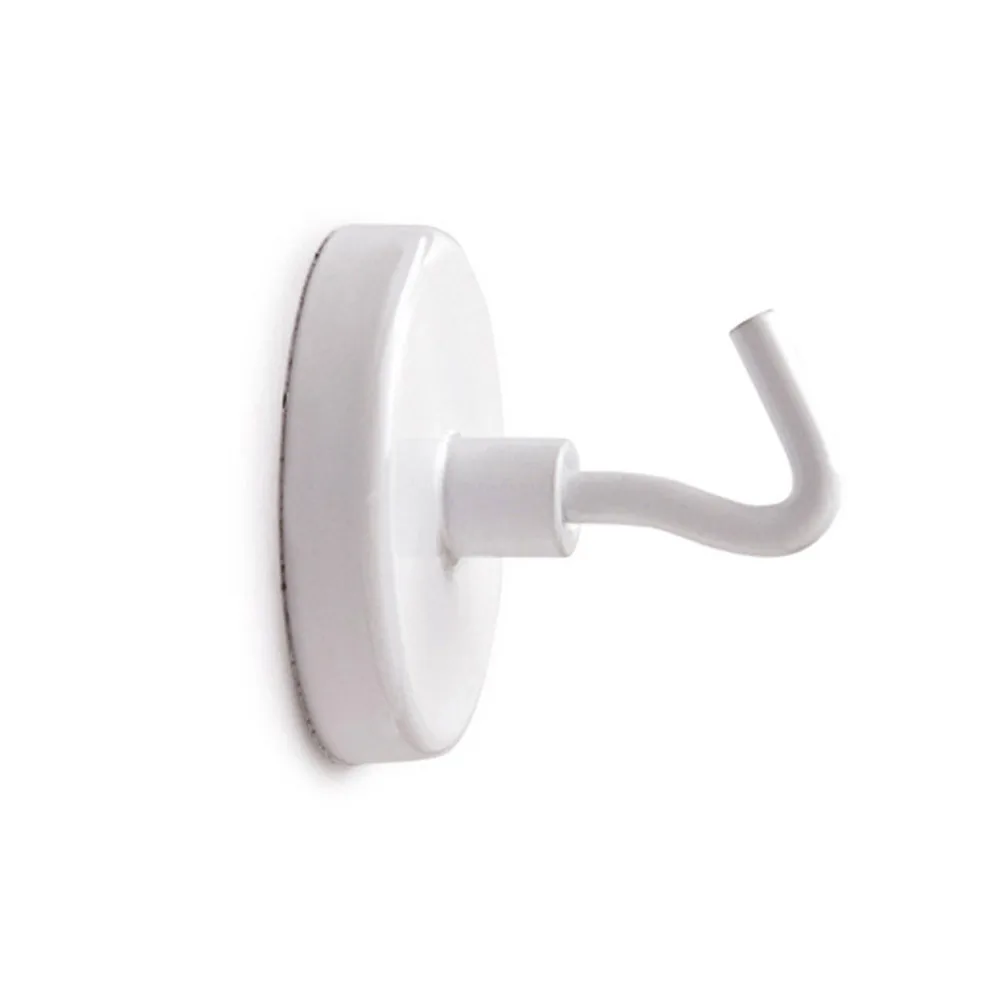 Iman Maul de Potencia con Gancho 36 CM Diametro Peso Max. 6 KG Color Blanco Pack de 5 Unidades