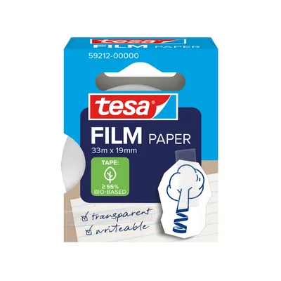TESA Cinta Adhesiva Tesa Papel Transparente 33 M X 19 MM