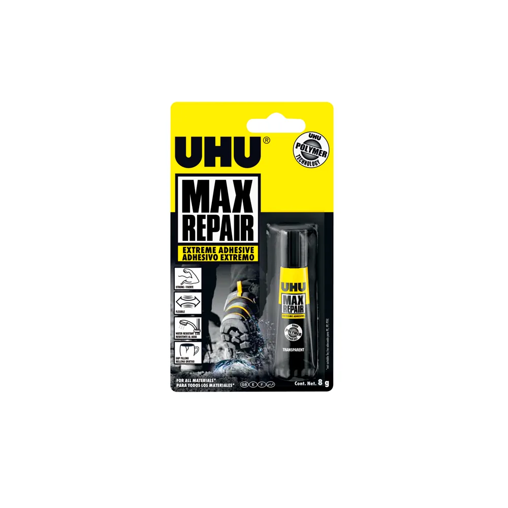 Pegamento Uhu Universal Max Repair 8 G