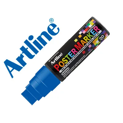 ARTLINE Rotulador Artline Poster Marker EPP-20 Punta Rectangular 20 MM Color Azul