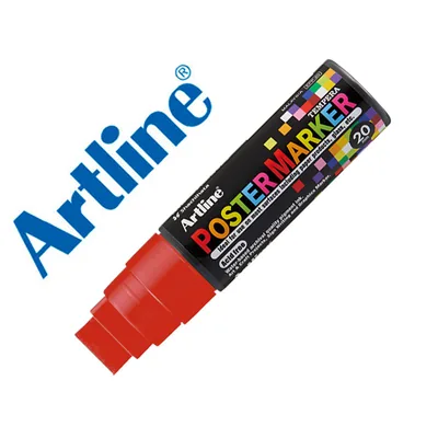 ARTLINE Rotulador Artline Poster Marker EPP-20 Punta Rectangular 20 MM Color Marron