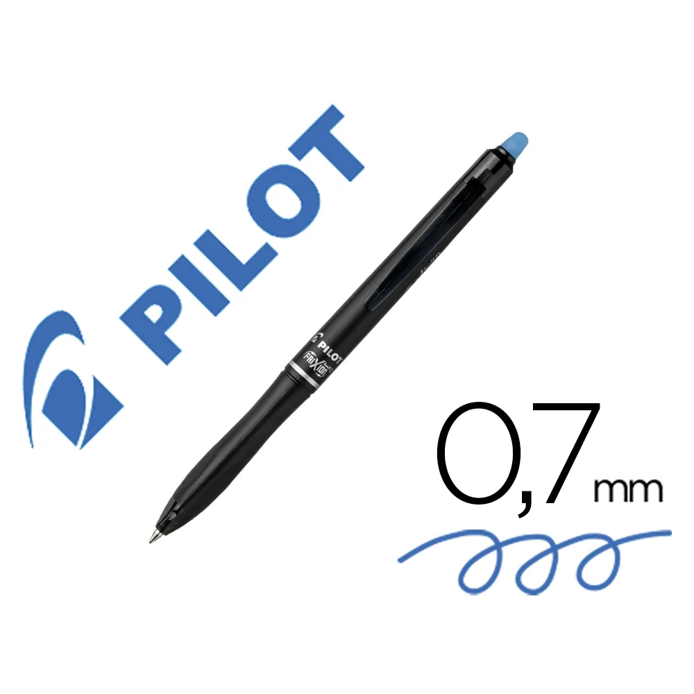 Boligrafo Pilot Frixion Ball Plus Borrable 0,7 MM Punta Media Azul