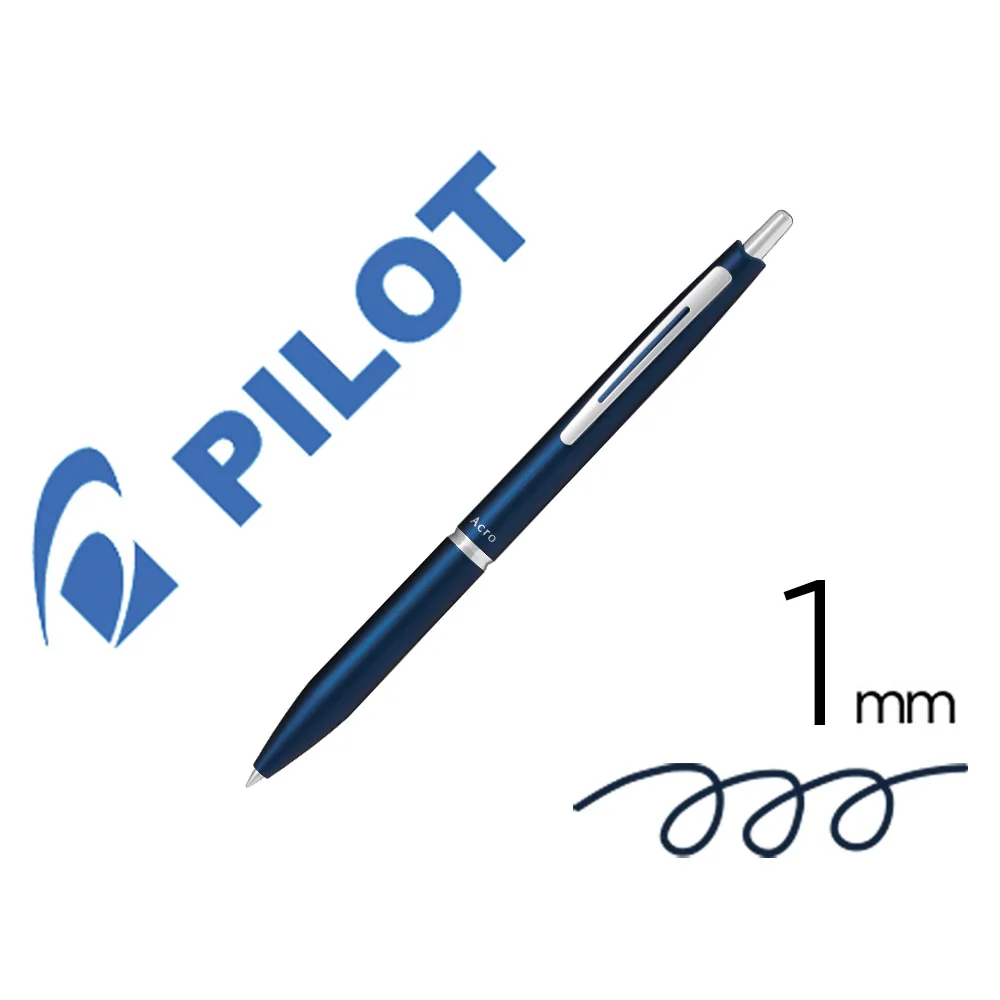 Boligrafo Pilot Acro 1000 Tinta Gel Retractil Punta 1 MM Azul Navy