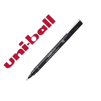 UNIBALL Rotulador Uniball Pin Calibrado Micrometrico 1 MM Color Negro