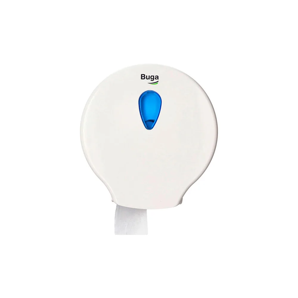 Dispensador Papel Higienico Industrial Buga Fabricado en Abs Color Blanco