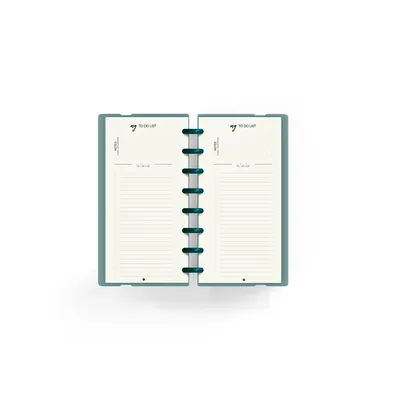 CARCHIVO Planificador Carchivo Ingeniox My Week Check List My Week Semanal Turquesa 105X210 MM