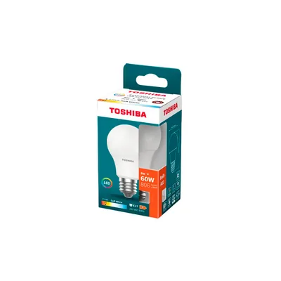 TOSHIBA Bombilla Led Toshiba Essential A60 E27 8W Luz Calida 2700K
