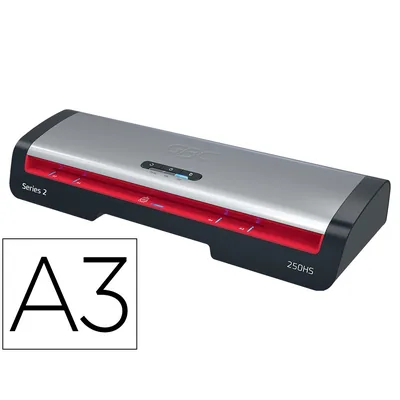 GBC Plastificadora Gbc 250HS Office DIN A3 Apagado Automatico 2 Rodillos Hasta 125 Micras