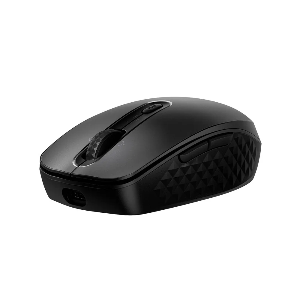 Raton Hp 695 Optico Inalambrico 7 Botones 4000 Ppp Carga Qi Color Negro