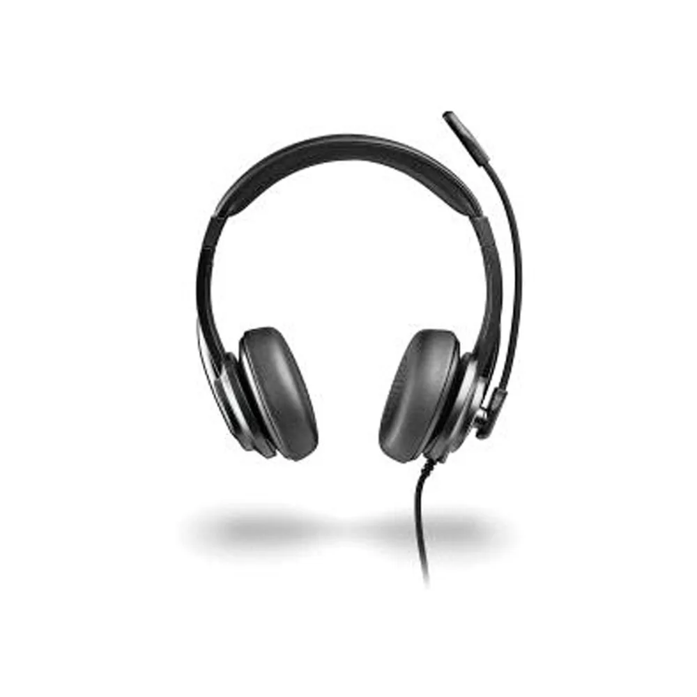 Auriculares Ngs VOX605 con Cable Estereo Usb-c con Control de Volumen y Adaptador Usb Color Negro