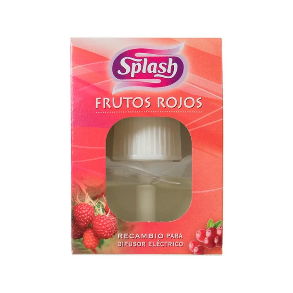 Ambientador Electrico Splash Frutos Rojos Recambio 25 ML