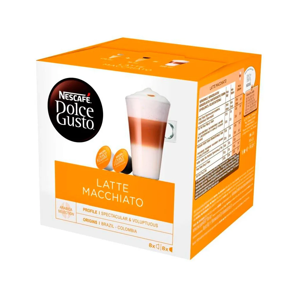 Cafe Dolce Gusto Latte Macchiato Caja de 16 Capsulas
