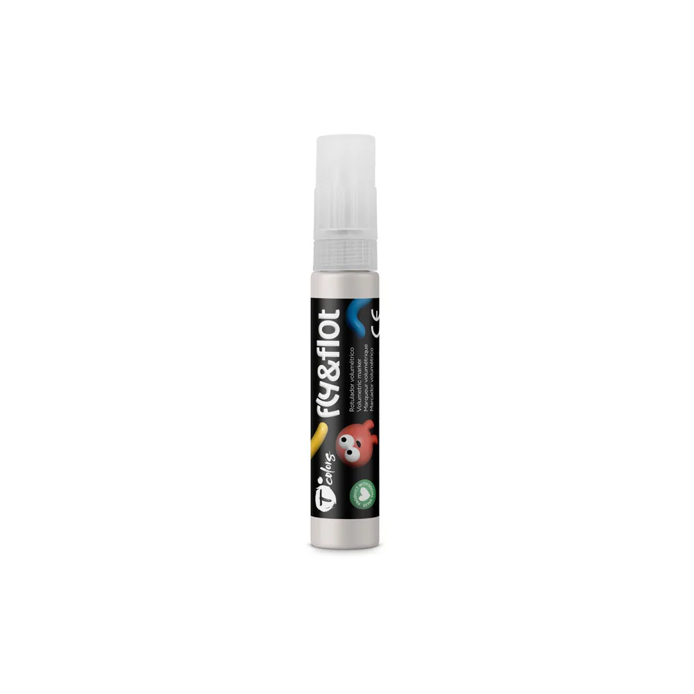 Rotulador Tcolors Fly&flot Efecto 3D Volumetrico 25 ML Color Blanco