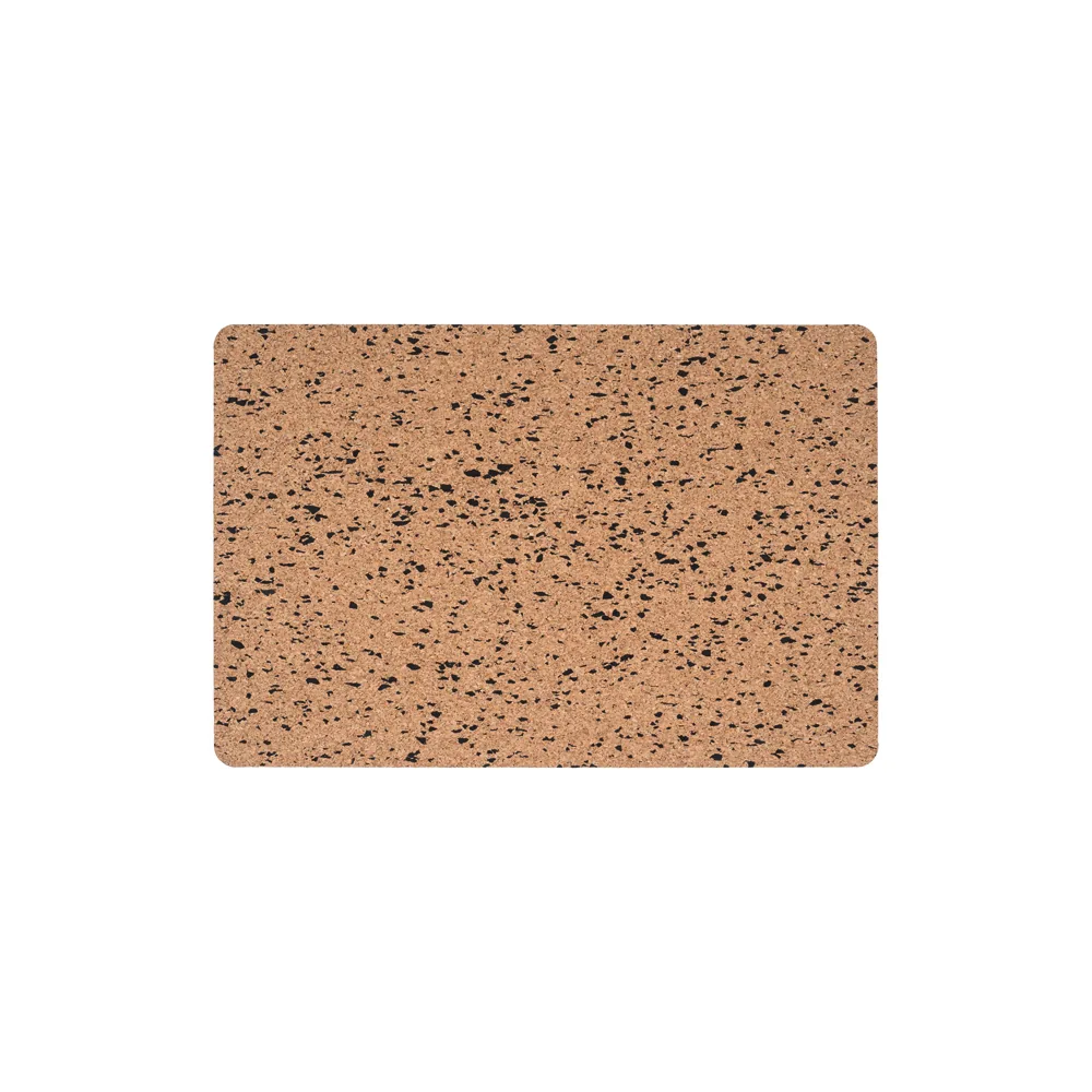 Tablero Corcho Sin Marco Bi-Office Eco Doble Cara con Goma Eva Negra 600X400 MM