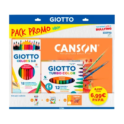 GIOTTO Pack de Dibujo Giotto Promo