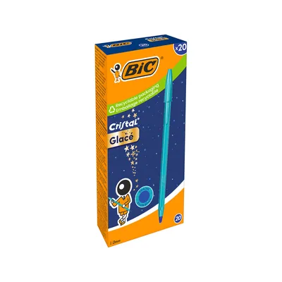 BIC Boligrafo Bic Cristal Glace Azul Punta 1 MM