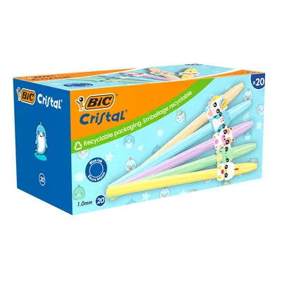 BIC Boligrafo Bic Cristal Figurine Punta 1 MM