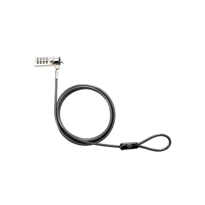 HP Candado de Seguridad Hp para Portatiles con Llave y Cerradura con Combinacion Longitud 1,22 M