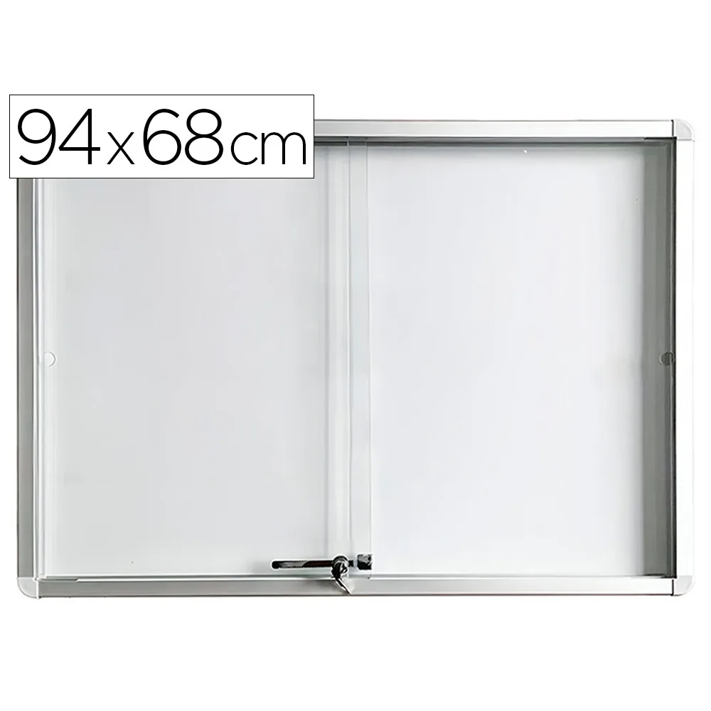 Vitrina de Anuncio Rocada Lacada Magentica Puerta Corredera 8XA4