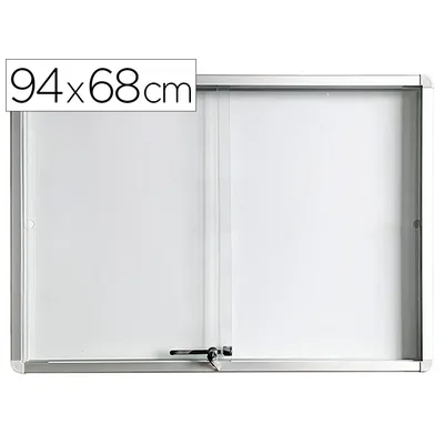 ROCADA Vitrina de Anuncio Rocada Lacada Magentica Puerta Corredera 8XA4