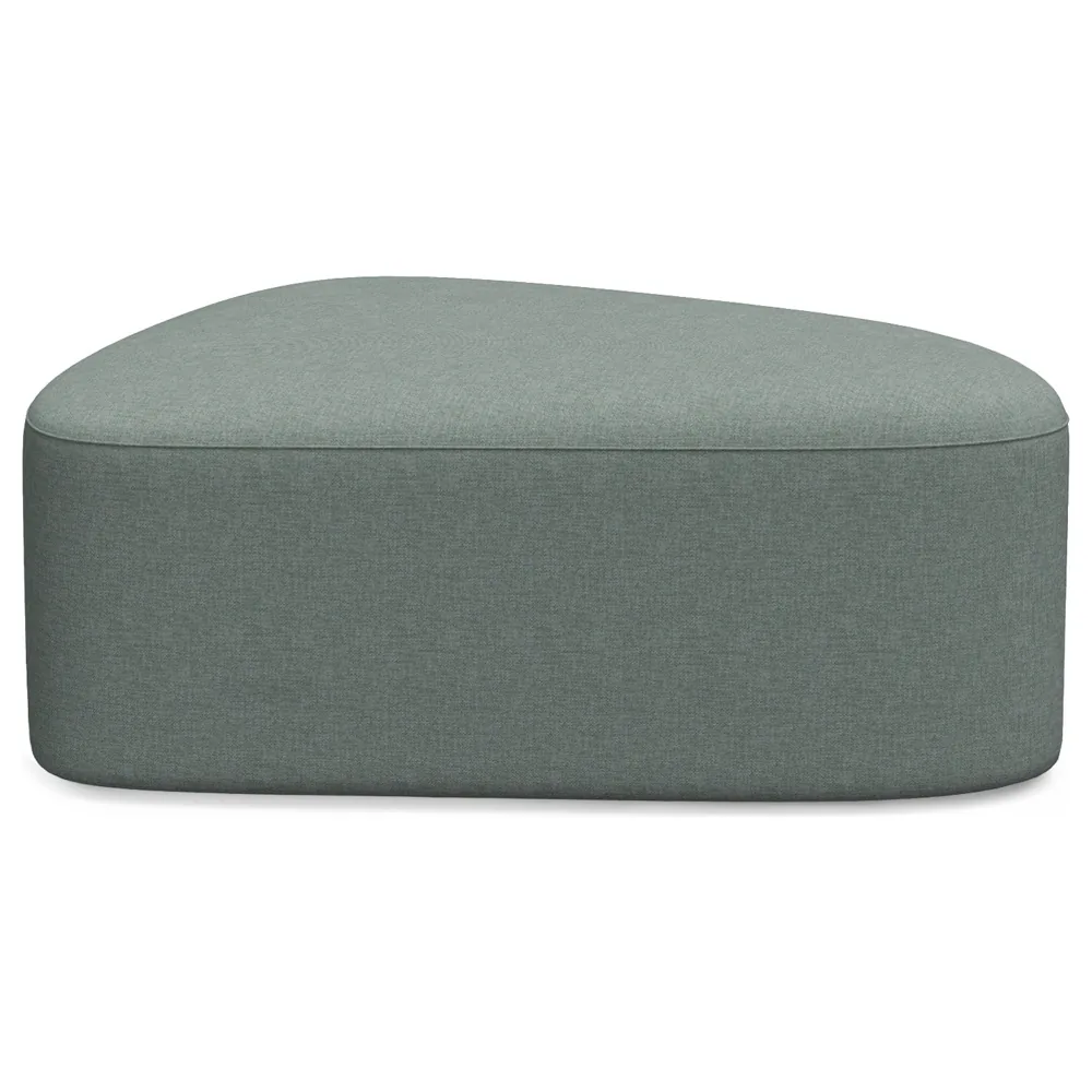Modulo Rocada Volga-a Basico Triangular Sin Respaldo Tapizado Gris 91X69X39 CM