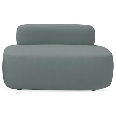 ROCADA Modulo Rocada Volga-c Rectangular Respaldo Total Tapizado Gris 109X92X62 CM