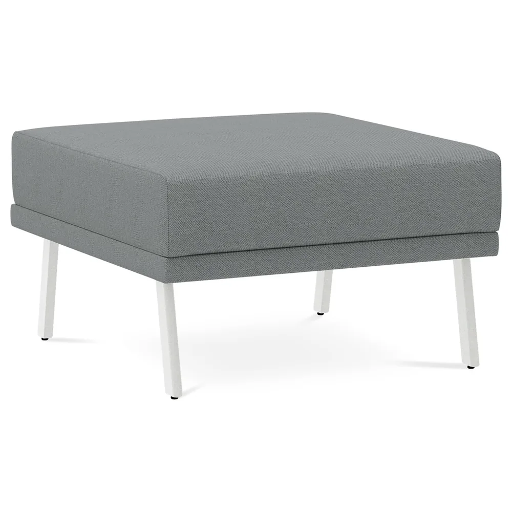 Modulo Rocada Ural-f Cuadrado Sin Respaldo Tapizado Gris 70X74X39 CM