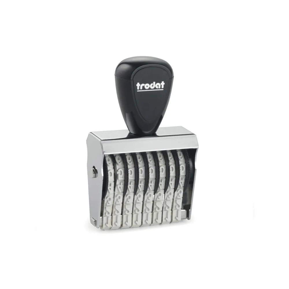 Numerador Trodat Entintaje Manual con 8 Bandas 5 MM