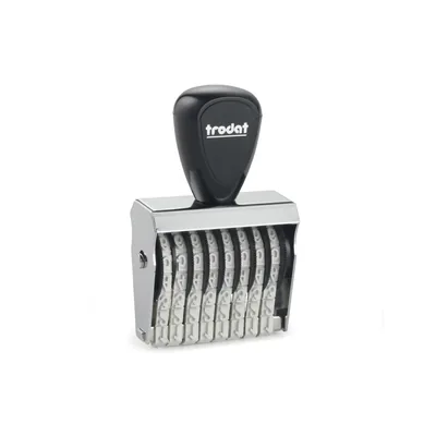 TRODAT Numerador Trodat Entintaje Manual con 8 Bandas 5 MM