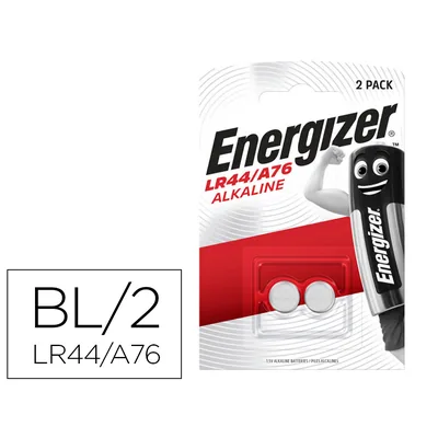 ENERGIZER Pila Energizer Alcalina LR44 Blister de 2 Unidades