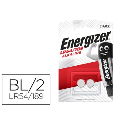ENERGIZER Pila Energizer Alcalina LR54 Blister de 2 Unidades