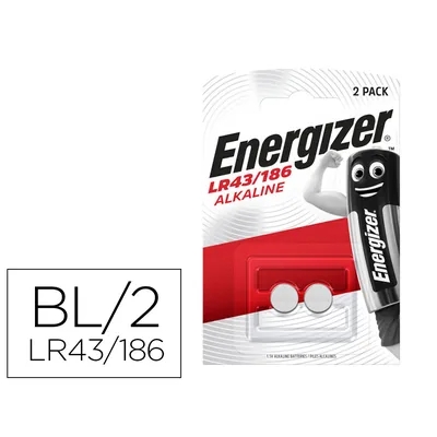 ENERGIZER Pila Energizer Alcalina Especialidad LR43 Blister de 2 Unidades