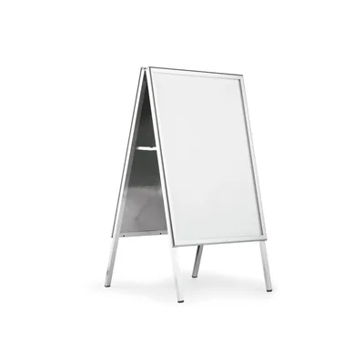 DURABLE Portaposter Durable Fold Outdoor A1 Doble Cara Aluminio Abatible Cantoneras Redondeadas 1141X658X620 MM