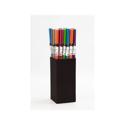 CLAIREFONTAINE Papel de Regalo Clairefontaine Polipropileno Transparente Rollo Ancho 70 CM Longitud 2 Mt Colores