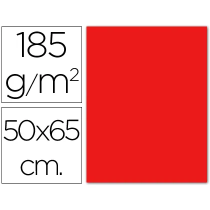 Cartulina Guarro Roja 50X65 CM 185 GR