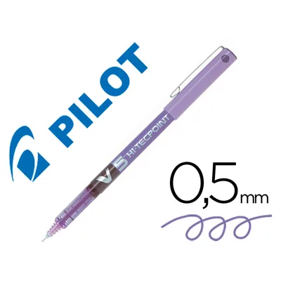PILOT Rotulador Pilot Punta Aguja V-5 Violeta 0.5 MM