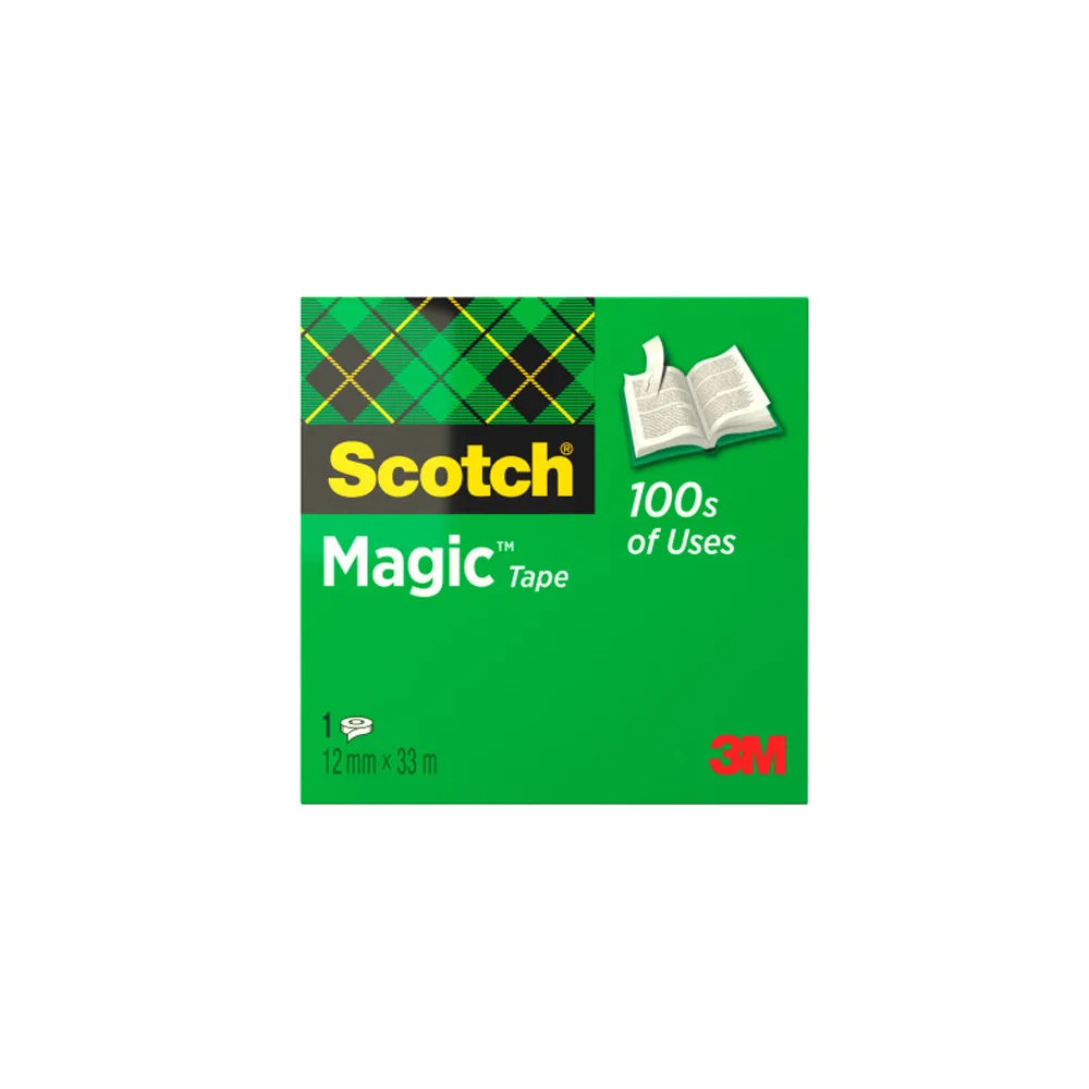 Cinta Adhesiva Scotch Magic Invisible 33 M X 12 MM
