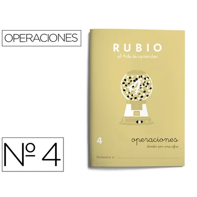 RUBIO Cuaderno Rubio Problemas Nº 4