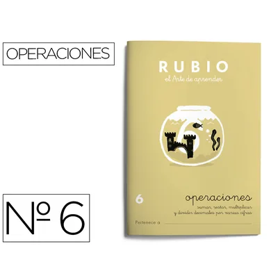 RUBIO Cuaderno Rubio Problemas Nº 6