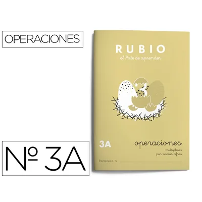 RUBIO Cuaderno Rubio Problemas Nº 3A