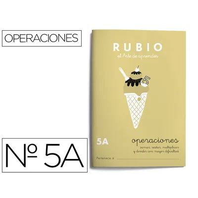 RUBIO Cuaderno Rubio Problemas Nº 5A