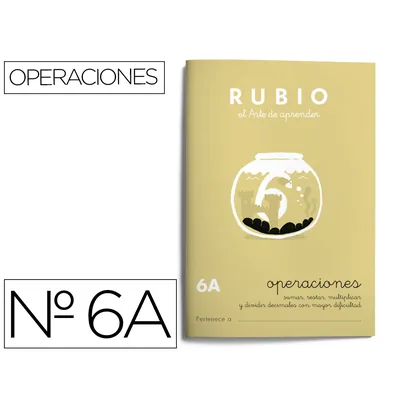 RUBIO Cuaderno Rubio Problemas Nº 6A