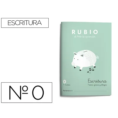 RUBIO Cuaderno Rubio Caligrafia Nº 0