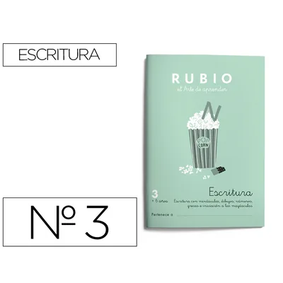 RUBIO Cuaderno Rubio Caligrafia Nº 3
