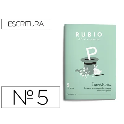 RUBIO Cuaderno Rubio Caligrafia Nº 5