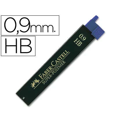 Minas Faber Grafito 9069 0,9 MM Hb Estuche de 12 Minas