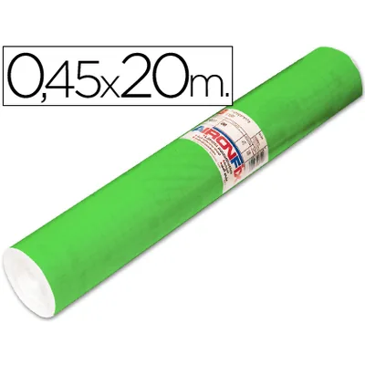 AIRONFIX Rollo Adhesivo Aironfix Unicolor Verde Medio 67005 Rollo de 20 M