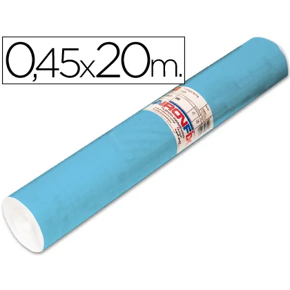 Rollo Adhesivo Aironfix Unicolor Azul Mate Claro 67013 Rollo de 20 M