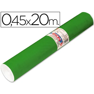 AIRONFIX Rollo Adhesivo Aironfix Unicolor Verde Brillo 67047 Rollo de 20 M