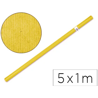 Papel Kraft Liderpapel Amarillo Rollo 5X1 M